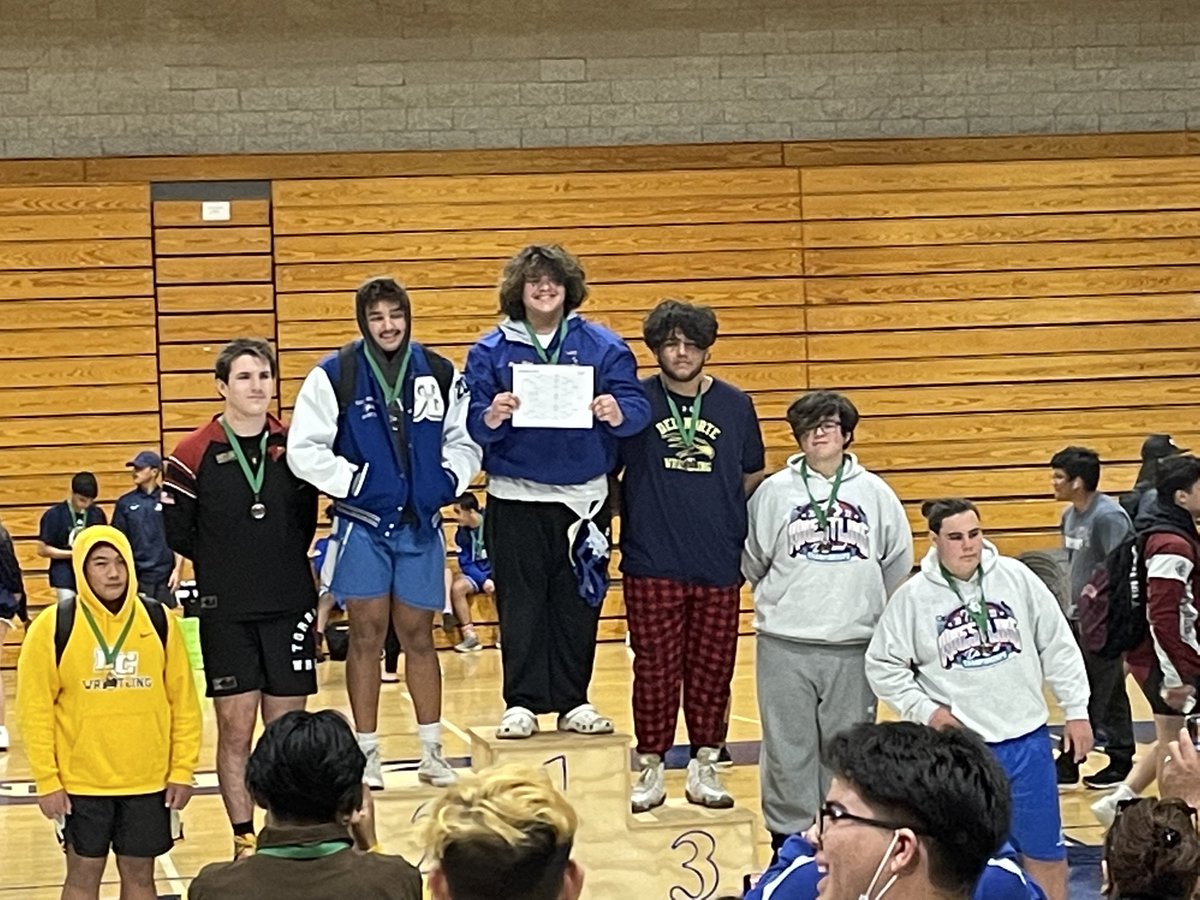 D1 CIF heavyweight champion🥇 c/o 2025