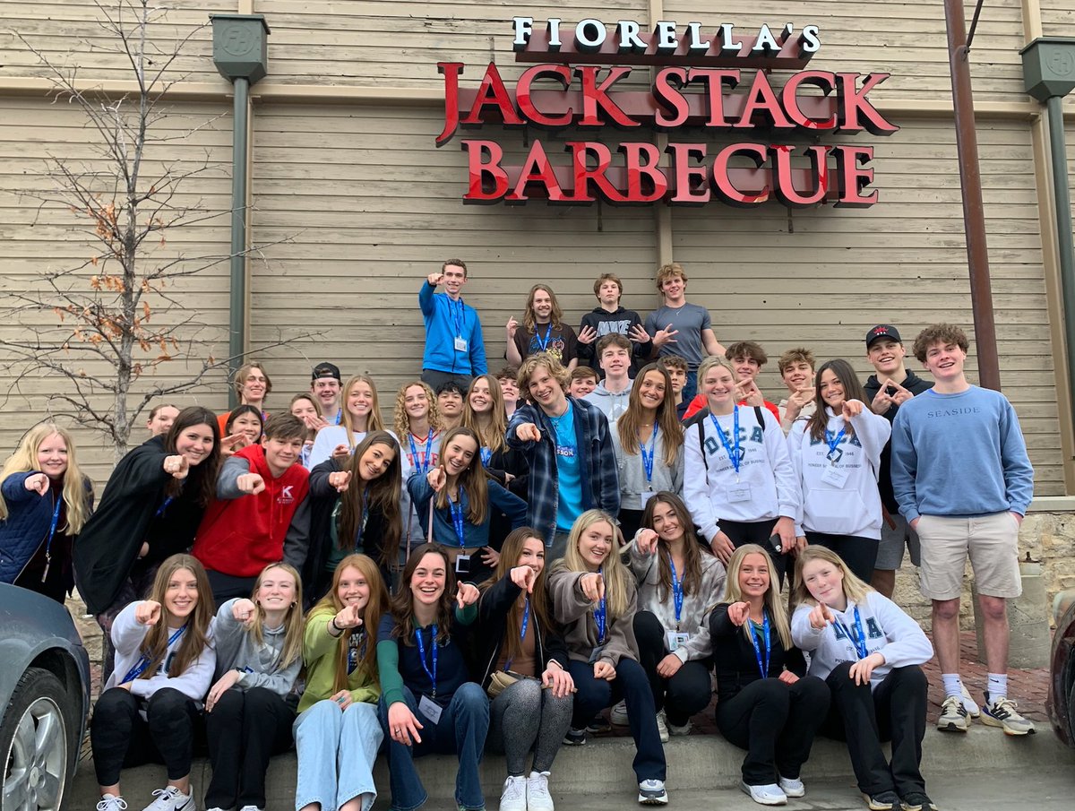 brycebunton's tweet photo. Very proud of @kirkwooddeca students this year 👏 👏👏

11 Students @MissouriDECA ALL STATE 
4 State Champions 🏆 
2 Top test scores 
9 State Finalists 

We had a great trip, enjoyed some KC BBQ, and brought home a little hardware. https://t.co/yWb0faJLal