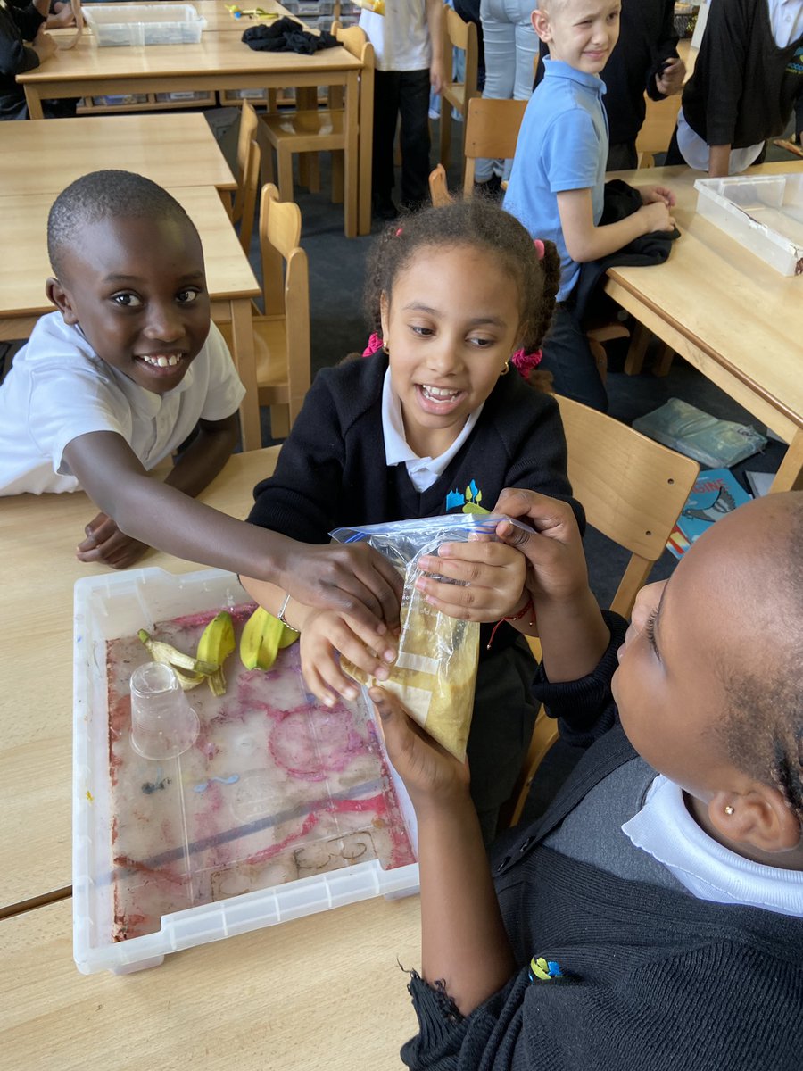 What a fun afternoon we had recreating the digestive system! We put all our food in the “stomach,” added “stomach acid,” mixed it up and squeezed it out of the “intestines” to see what came out the other side! <a href="/WoodhillSci/">Woodhill Science</a> <a href="/WoodhillSch/">Woodhill Primary School</a>