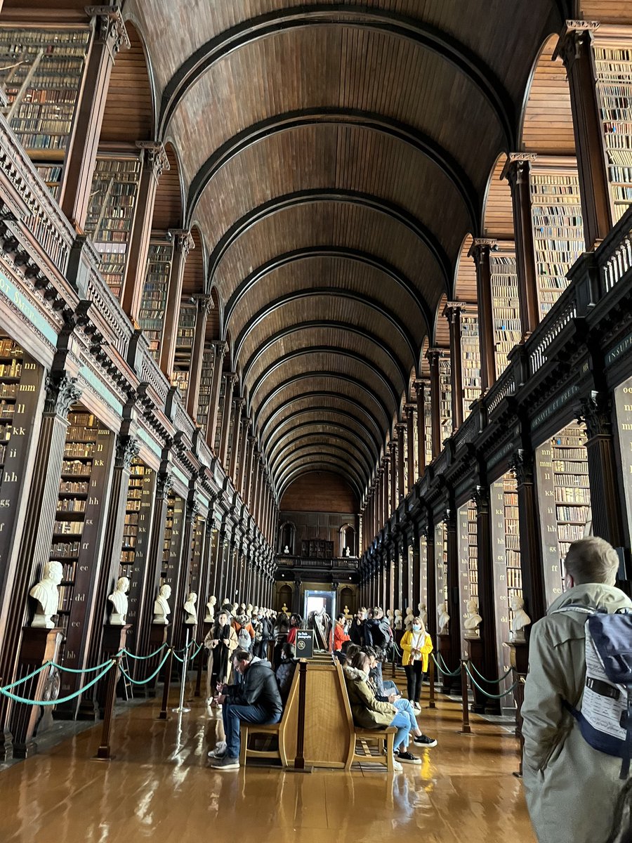 ShellieJ_KISD's tweet photo. No words! Dublin, Ireland is rich in history and stunning architecture. We’ve seen Long Hall at @tcddublin, @dublincastleopw, Christ Church, three concerts, the Irish Sea, and so much more. https://t.co/fbPXVOL0cO