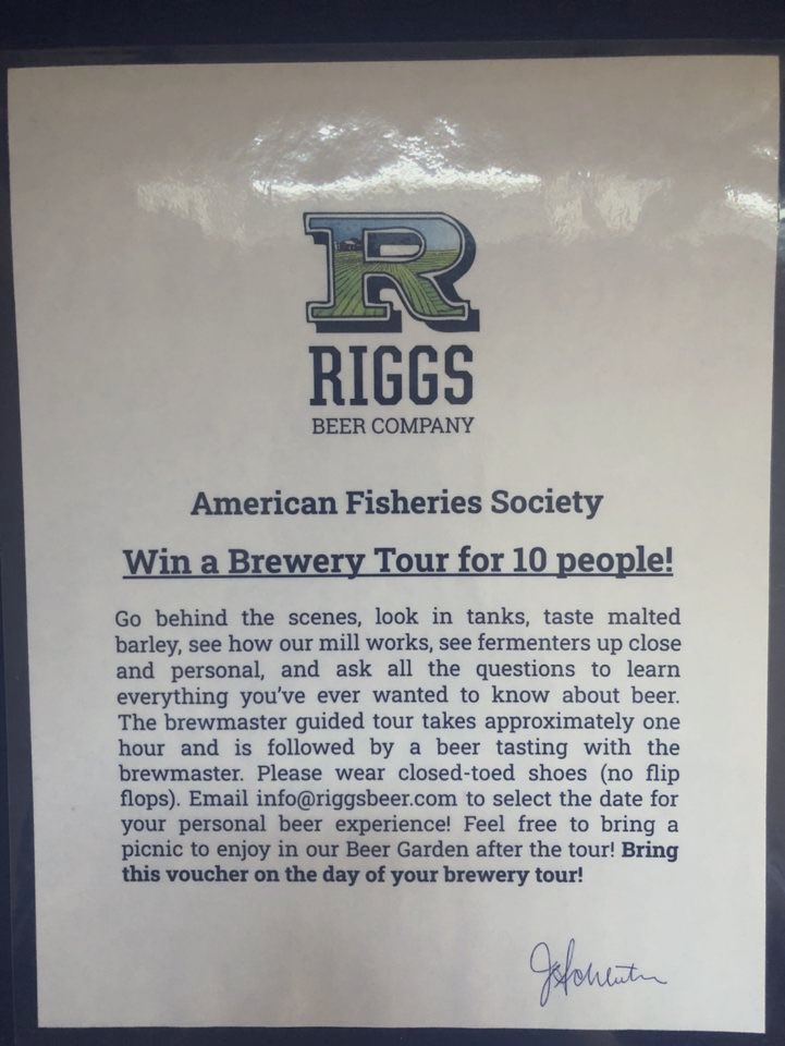 The Illinois <a href="/AmFisheriesSoc/">American Fisheries Society</a> conference starts TOMORROW in Champaign.
We have some incredible prizes up for grab in their raffle. HUGE thank you to <a href="/RiggsBeerCo/">Riggs Beer Company</a> and <a href="/TriptychBrewing/">Triptych Brewing</a> for their donations.
Some fishy folk are going to be very happy 🍻🐠🐟🦞
