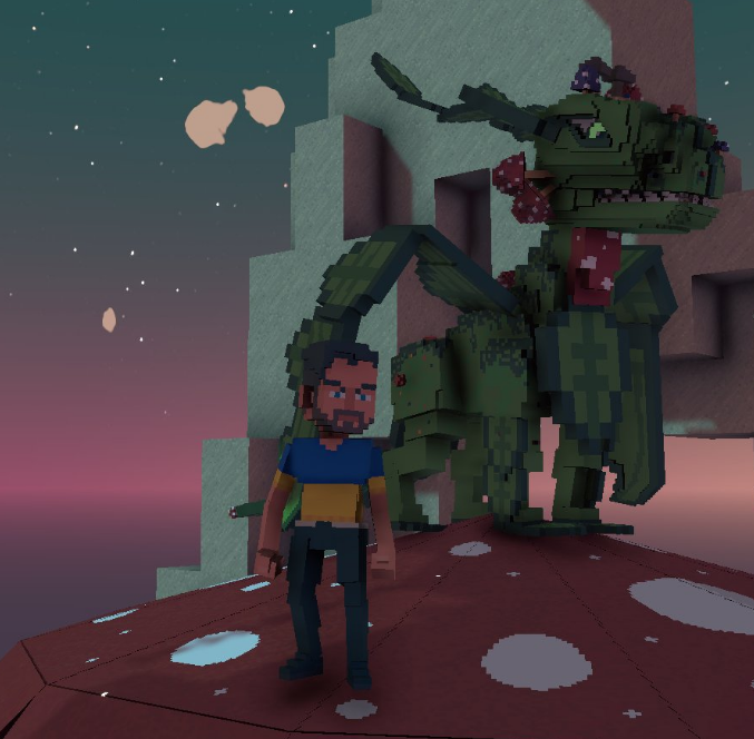 Pureart0's tweet photo. @TheSandboxGame I just participated in the daily #SandboxAlphaS2Contest for a chance to earn up to 1,000 $SAND! Starting March 15 - Selfie with the mushroom dragon. Check out my screenshot below! 👇 #SandboxAlphaS2 https://t.co/3TDicWIhA4
