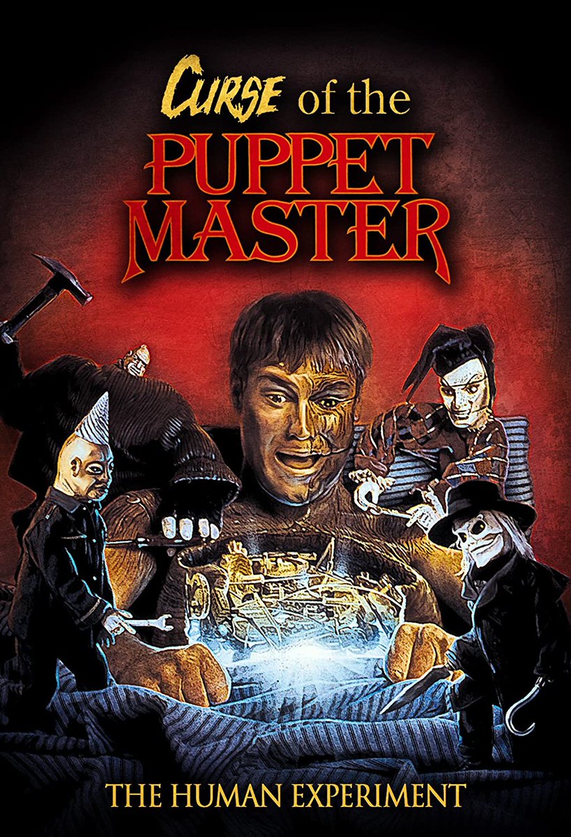 EugWSerra's tweet photo. On May 26, 1998, Curse of the Puppet Master was released. #CurseOfThePuppetMaster #GeorgePeck #EmilyHarrison
#JoshGreen #MichaelGuerin
#RobertDonavan #MichaelSollenberger
#MarcNewburger #CharlesBand #JasonShaneScott #ScottBoyer #DavidDeCoteau https://t.co/QYz7oANBJX