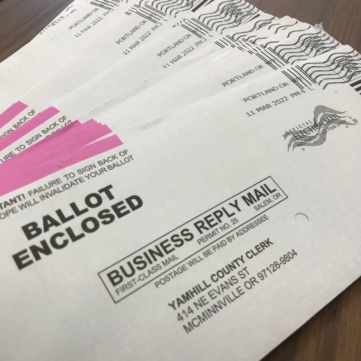 Post 3 of 5: One misdirected ballot is one too many.  However, if you received your voted ballot back in your mailbox, and you are not able to get your ballot to one of our Official Ballot Drop Boxes by 8pm on Election Day, please contact us.  You still have options.