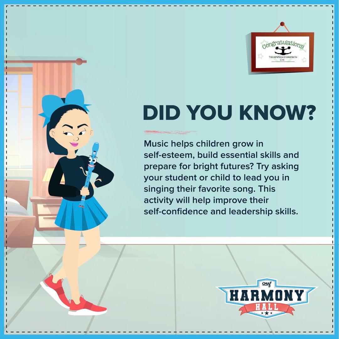 cmafoundation's tweet photo. Chi was motivated to try out for the cheerleading squad because she loves to dance, but her passion for dancing first started with her love for music. Music helps so many other students like Chi build the self-esteem to go after their dreams. #HarmonyHall #MIOSM https://t.co/vrKpZagKNv