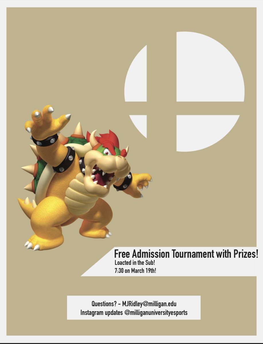 milliganesports's tweet photo. Yoooo grad and undergrad students come on over on the 19th! https://t.co/yDiFfAVyQg