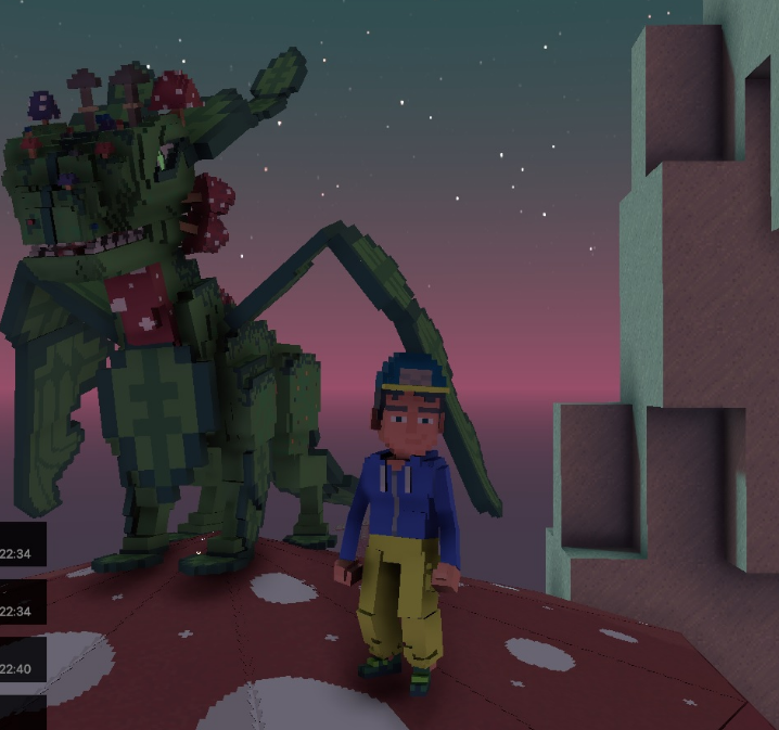 Cihanba782's tweet photo. @TheSandboxGame I just participated in the daily #SandboxAlphaS2Contest for a chance to earn up to 1,000 $SAND! Starting March 15 - Selfie with the mushroom dragon. Check out my screenshot below! 👇 #SandboxAlphaS2 https://t.co/TdRShL7v6b