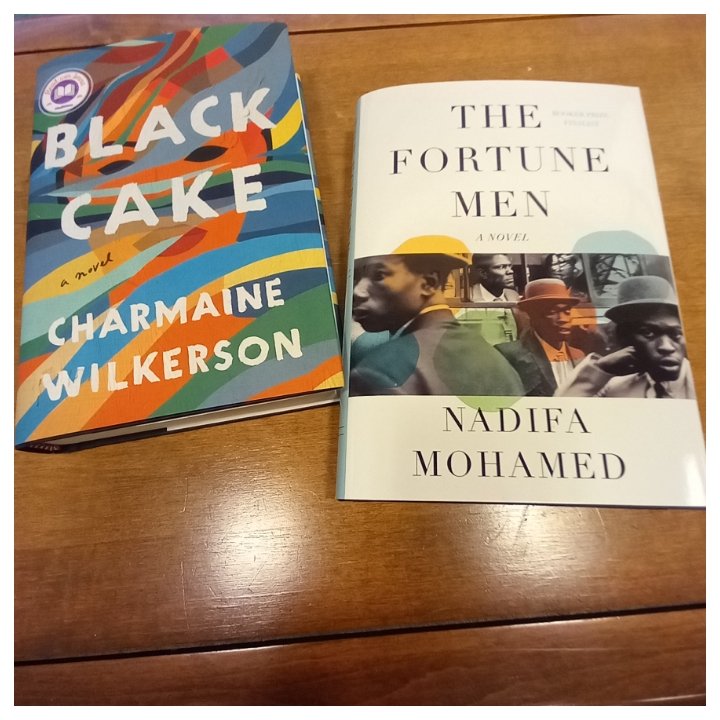 YakimaAB's tweet photo. I'm closing out March with a historical fiction novel, which I'm reading now, and a multi-generational novel. I'm happy to be getting through my TBR stack instead of buying more books.
#TheFortuneMen #BlackAuthors #BlackCake #DearBookClub https://t.co/MJk426JV7Q