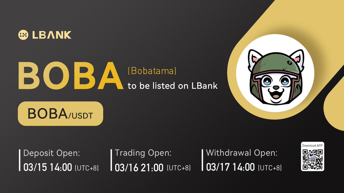 @LizkevM <a href="/DaCryptoGeneral/">Crypto General 🧲</a> @Bobatama <a href="/LBank_Exchange/">LBank.com</a> incoming @Bobatama fam 🚀🌙💎👀