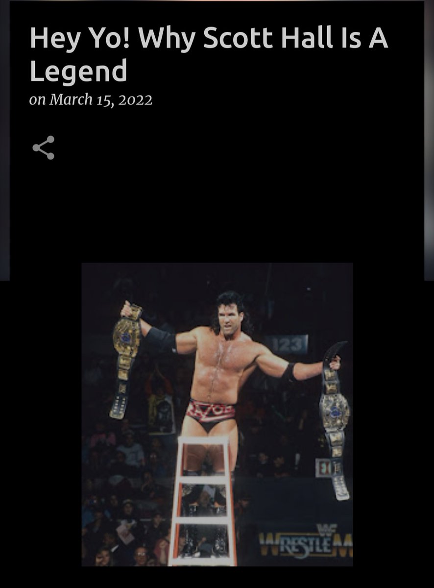 talkinsuplexes's tweet photo. New Blog
Reasons why Scott Hall is a legend.
https://t.co/sIFqCsktp8
#scotthall #razoramon #wwe #wwf #heyyo #prowrestling #blog #wrestlingblog https://t.co/PZiVyEtBA7