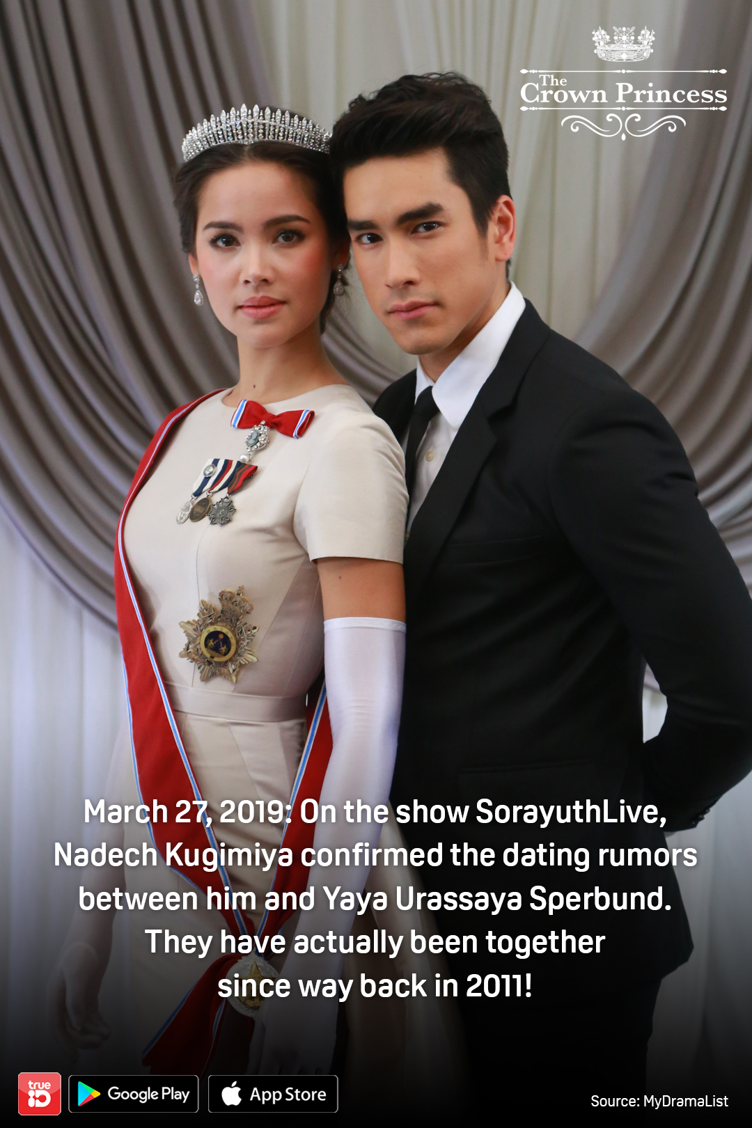 TrueID PH on X: Fun fact about #NadechYaya. (3/3) 📹 The Crown