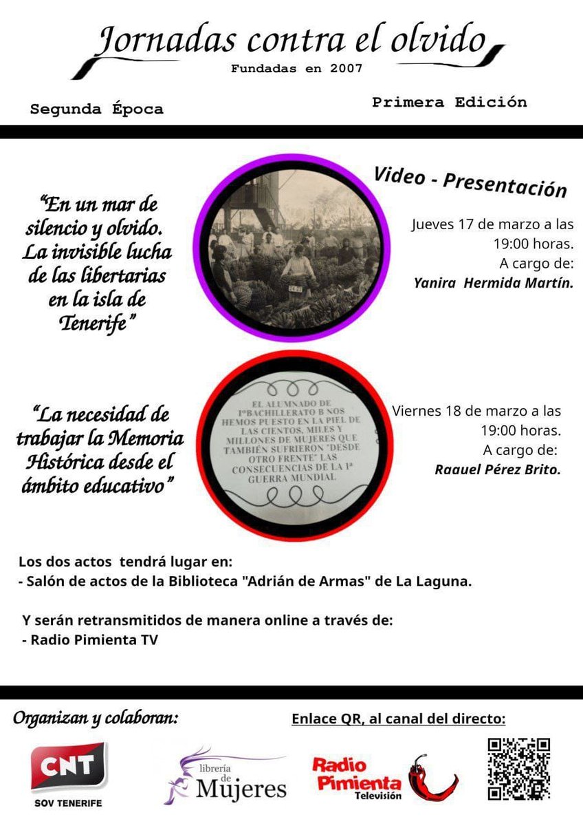 Jueves 17 y viernes 18