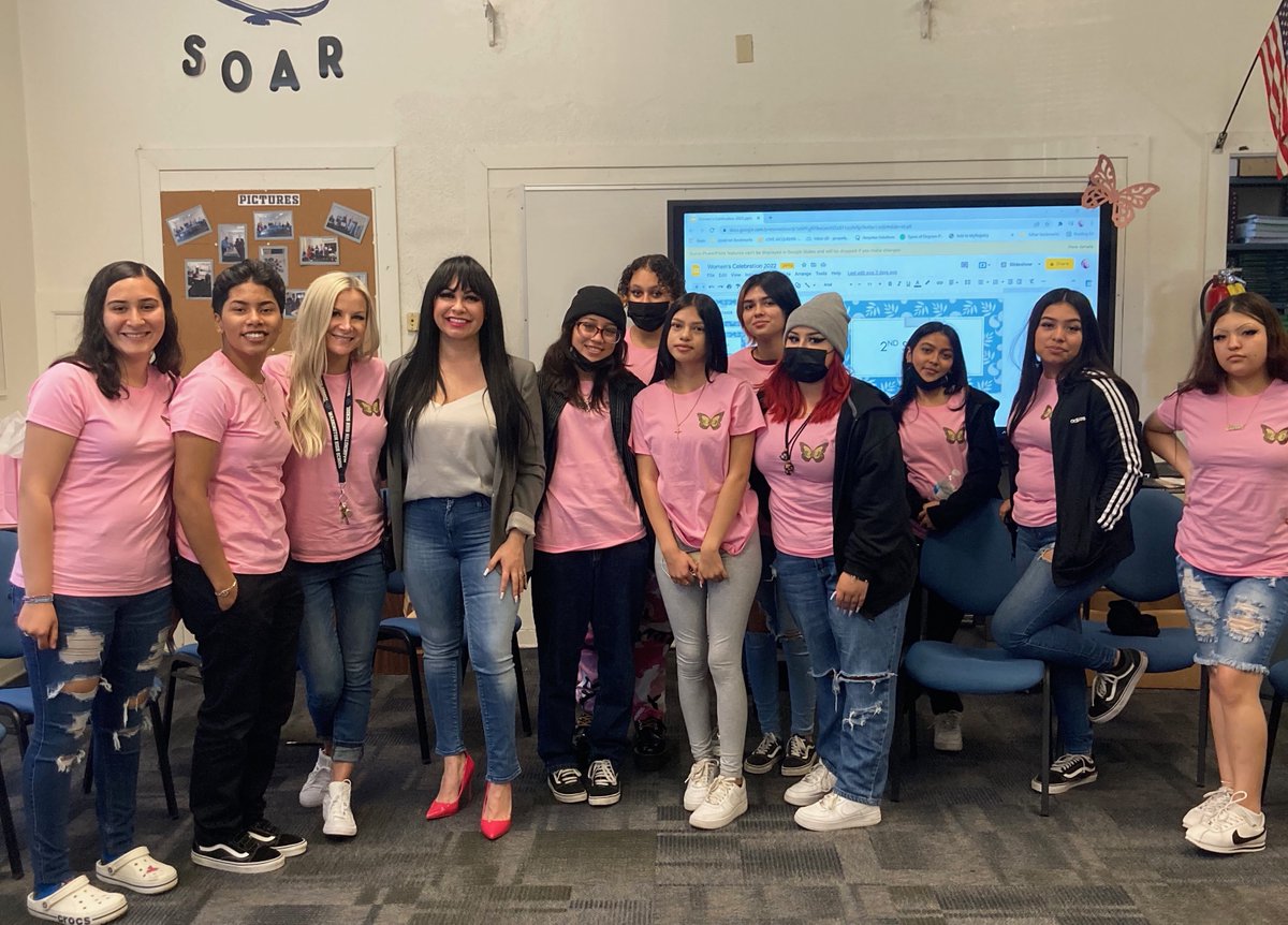 HawksWashington's tweet photo. WHS Women Celebration was in full effect!  Thank you to our special guests, Denise Cervera, Jenae Torres, and Gracie Torres who took the time to speak with our students.  Also, THANK YOU to all of our staff who help make this day special for the girls! It was amazing! https://t.co/Sa3A2fMzuu