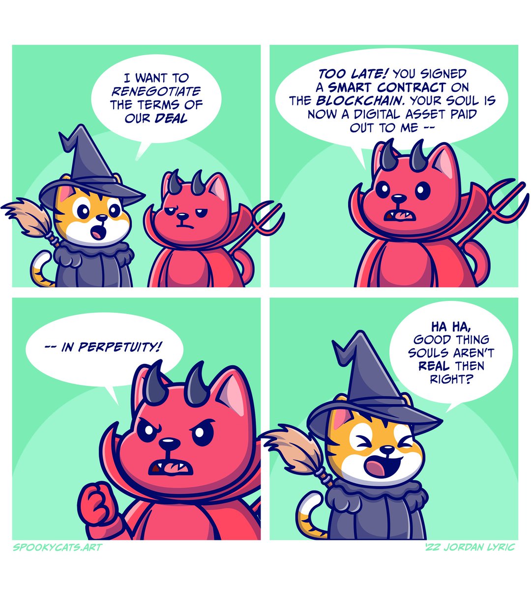 Spooky Cats tweet media