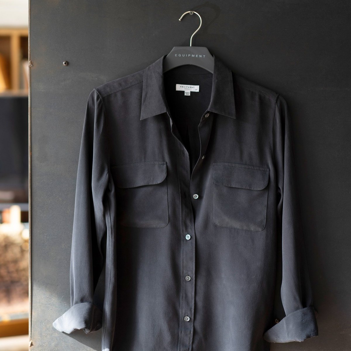An Equipment staple is back; the iconic shirt is now available in a slimmer silhouette. bit.ly/3tdzLLl