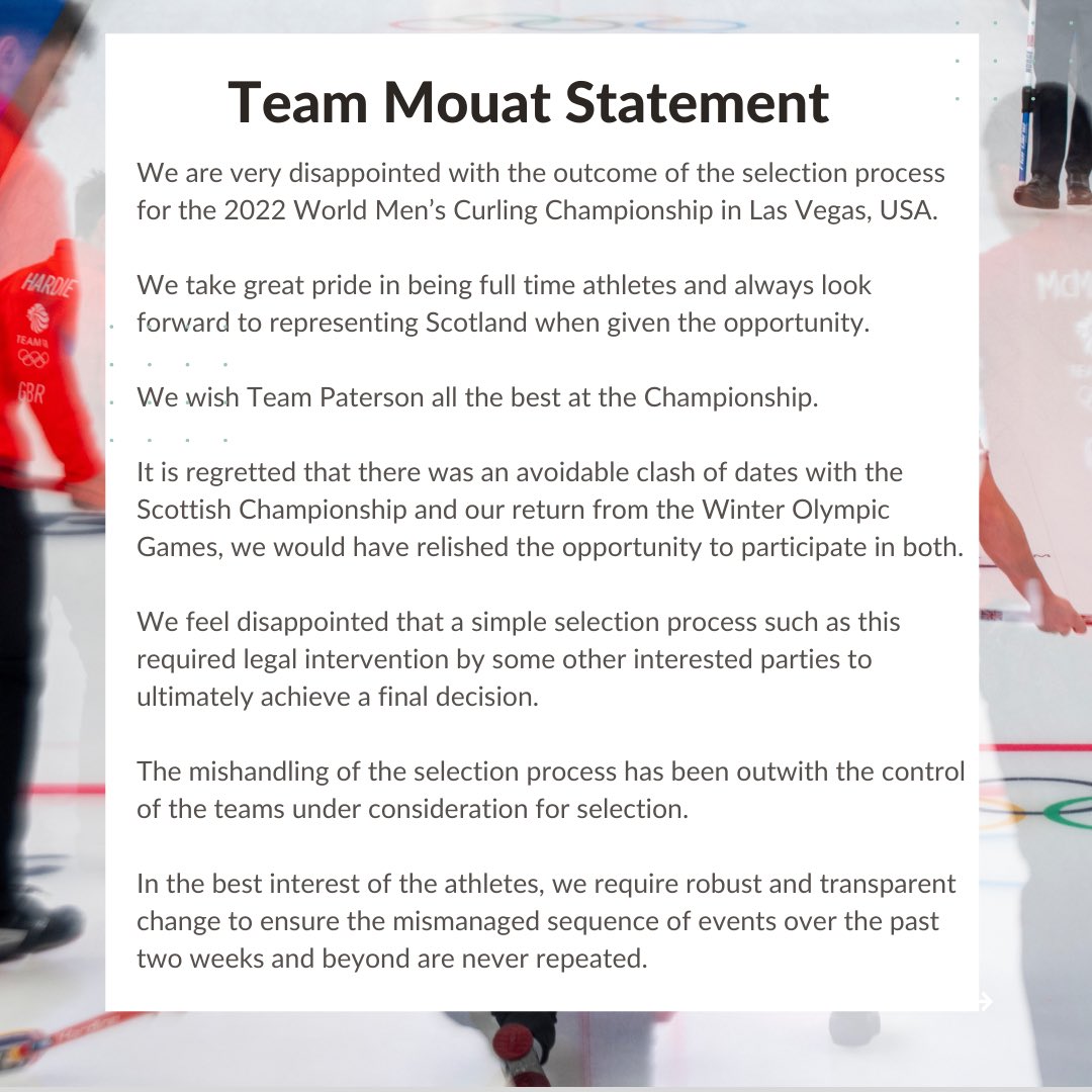 TeamMouat's tweet photo. Statement regarding 2022 World Mens Selection 🚨 https://t.co/Vg7cjxDg66