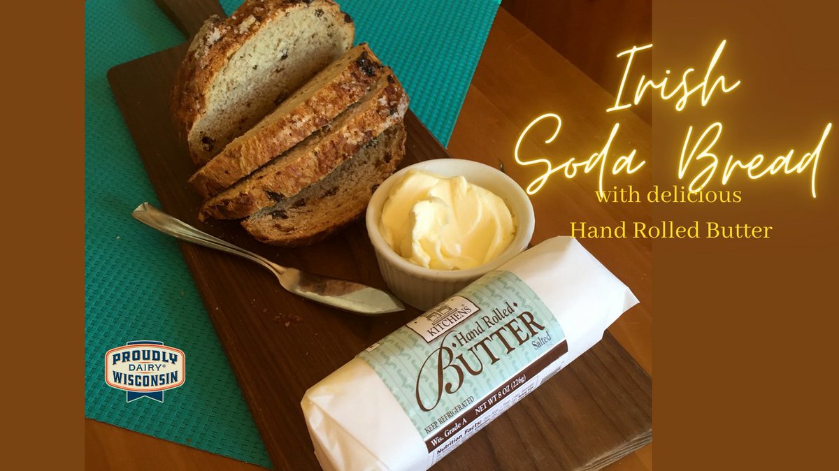 FrmhousKitchens's tweet photo. St Paddy's Day Alert! Irish Soda Bread with a schmear of delicious Hand Rolled Butter. That is all. https://t.co/UsZt7TPhRA