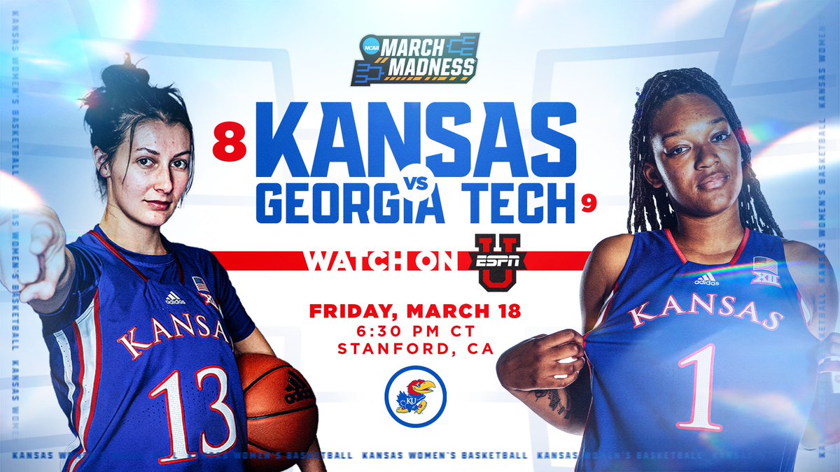 🏀 PREVIEW: Jayhawks to Meet Georgia Tech Friday in NCAA Opener

📝 kuathne.ws/3u2WrNF