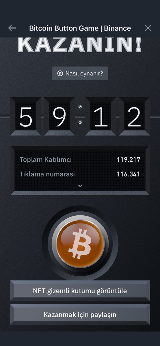 #Bitcoinbutton   #Binance #binancehashtag’leri