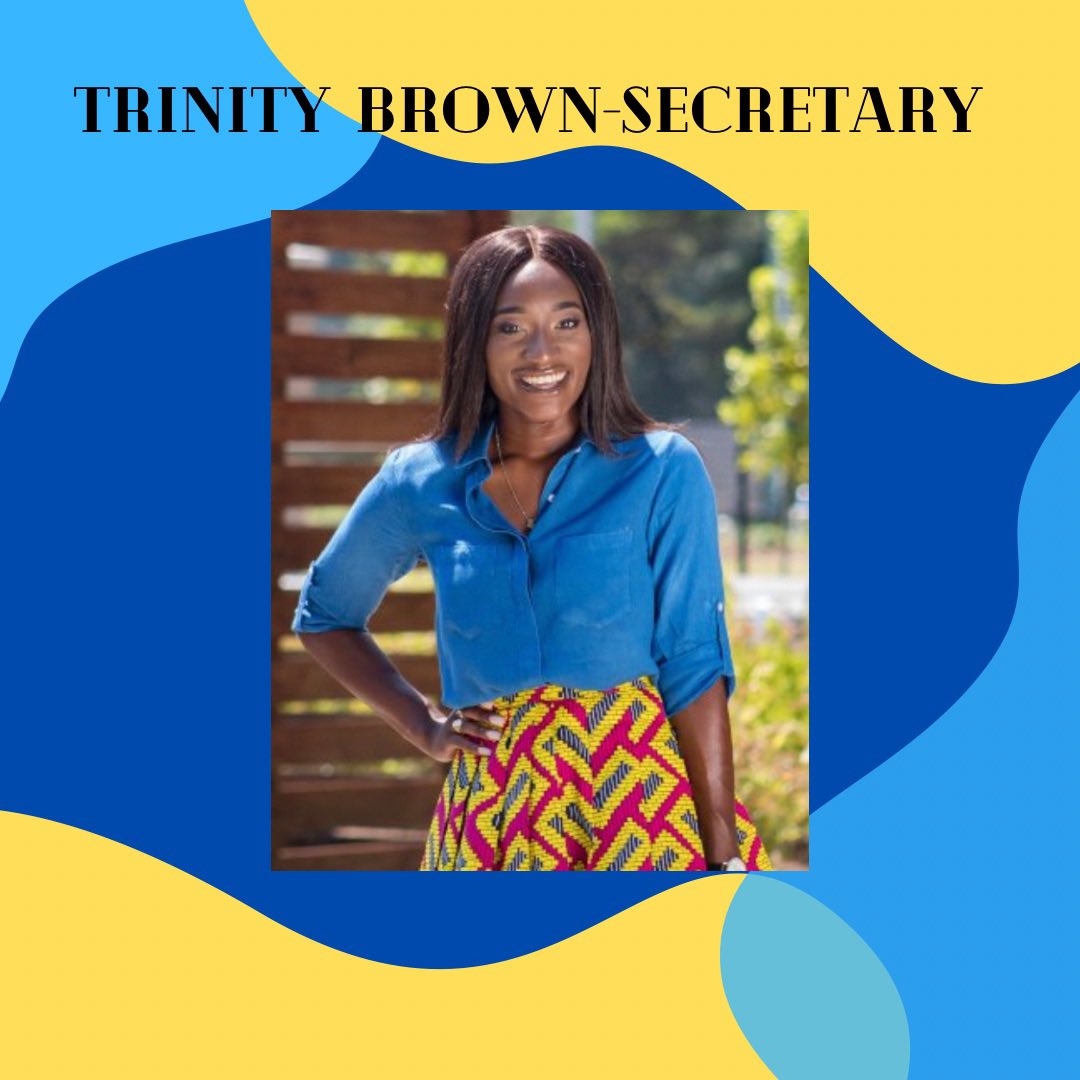 naacp_laycd's tweet photo. Introducing our new Executive Team! ✊🏾 🔥 
Introducing Trinity Brown-Secretary https://t.co/dsFYhGFTKF