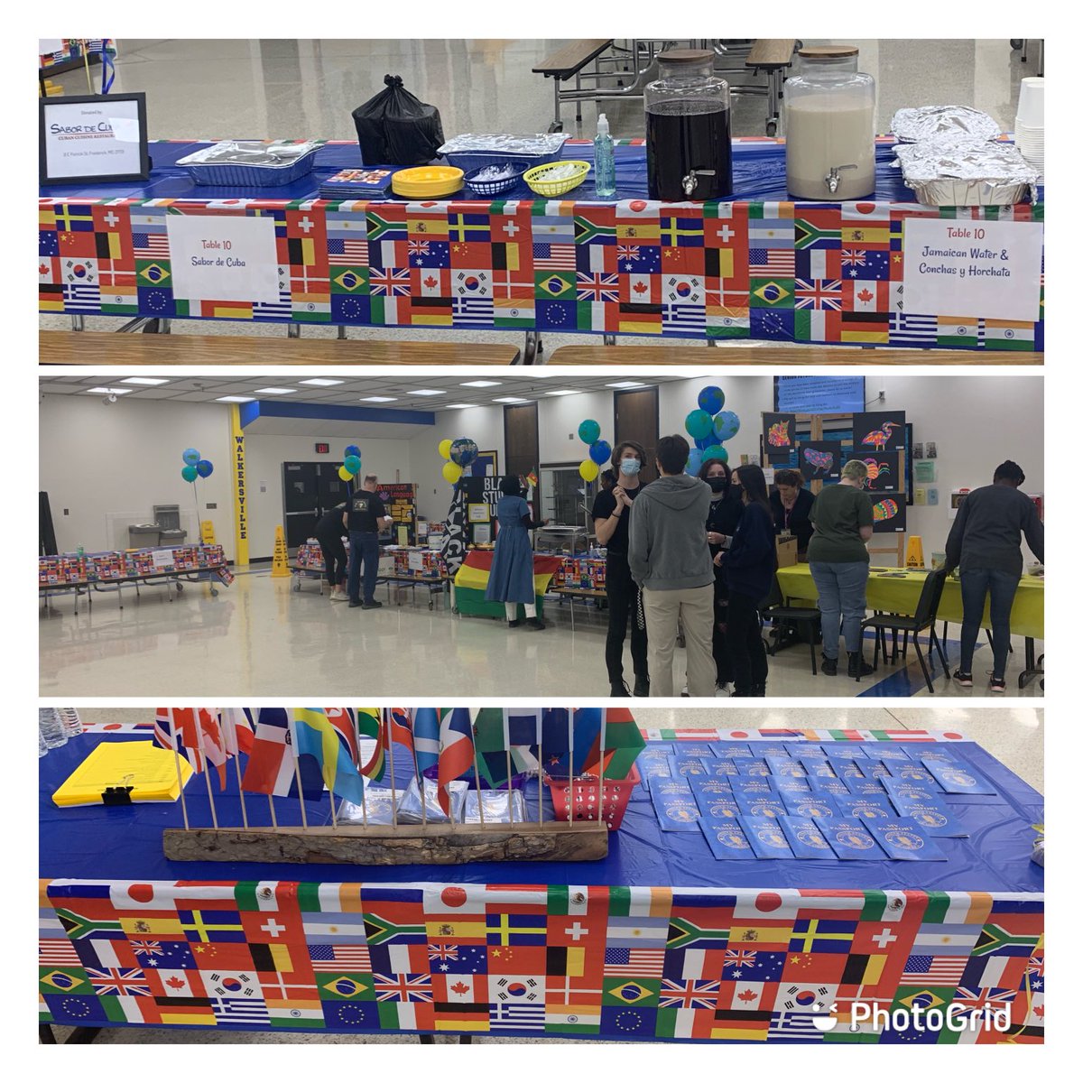 DrWare_FCPS's tweet photo. Final preparations for #WHSmulticulturalnight โฆ join us from 5-7! ๐๐ฆ๐ https://t.co/XKl6YcvTq3
