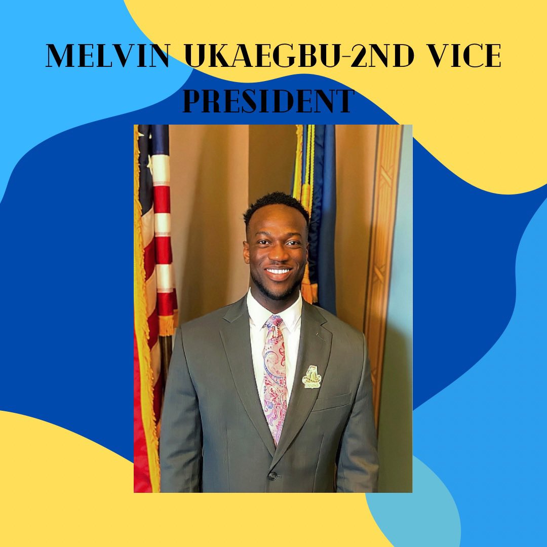 naacp_laycd's tweet photo. Introducing our new Executive Team! ✊🏾 🔥 
Introducing Melvin Ukaegbu-2nd Vice President https://t.co/vPyVOwub3p