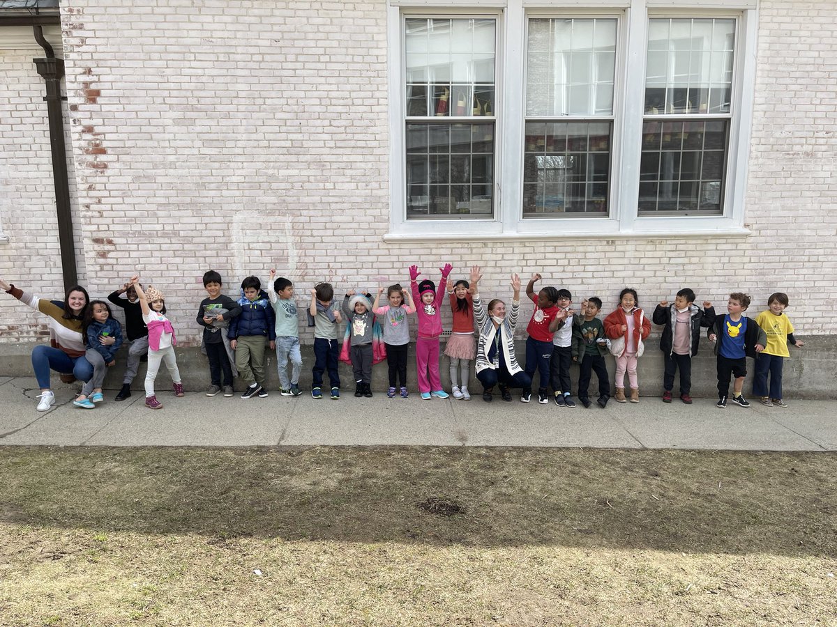 Big smiles for mask optional days at school!!