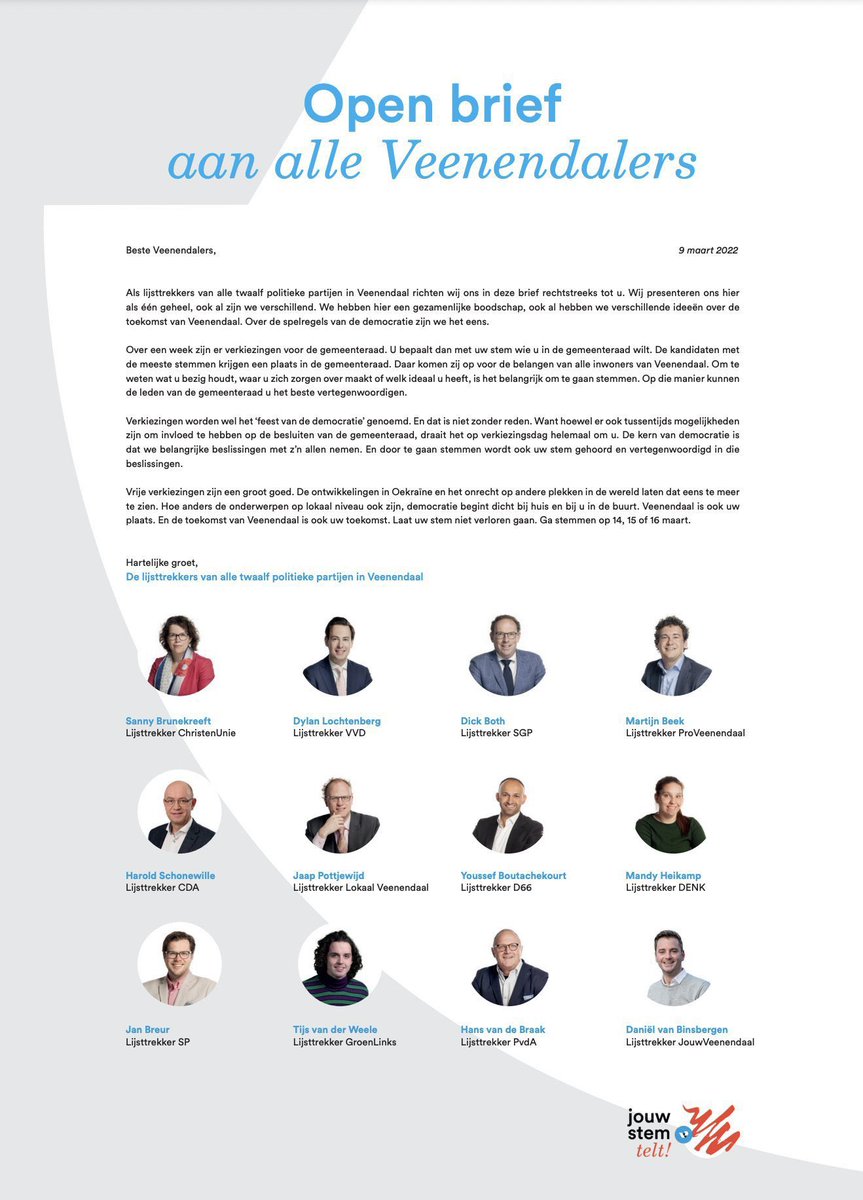 Morgen is de laatste dag dat je kunt stemmen!!

Laat je stem gelden, en laat deze niet verloren gaan!!