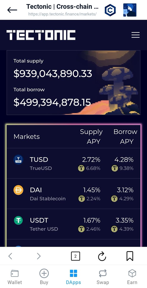 cryptocowboy210's tweet photo. The supply that's been flowing into #TECTONIC has been crazy over the last two weeks. https://t.co/Ihpn8sYrjp