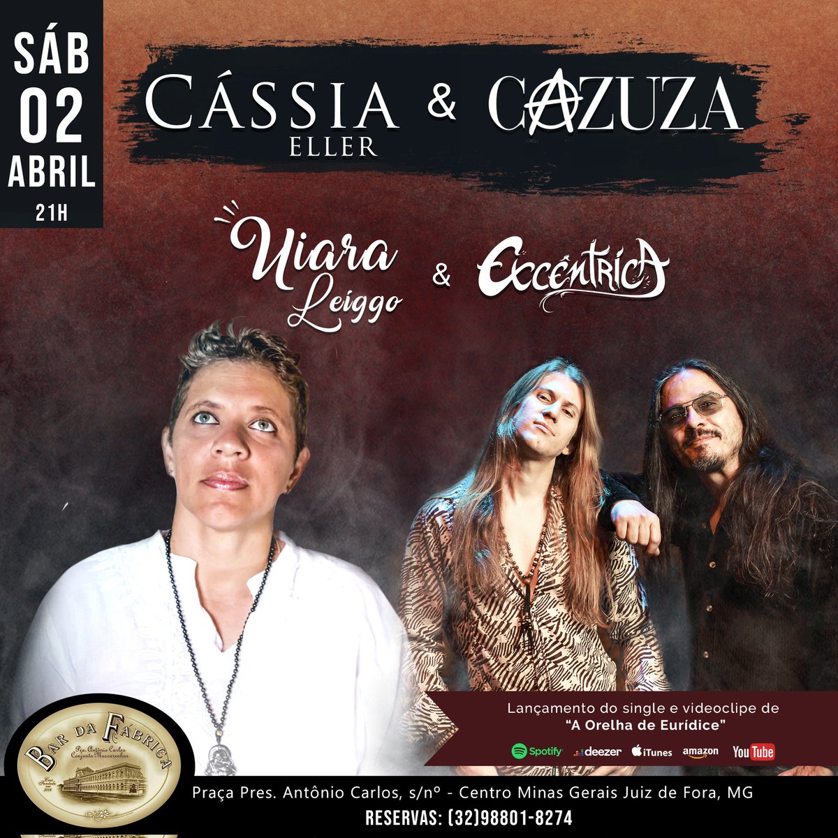 HenFilho's tweet photo. 1° Single chegando!!
Finalmente a @excentricabanda lançará um som em parceria com Ricardo Palmeira, que foi guitarrista do @cazuzaoficial pela @CDBabyBrasil.
E tem show de estreia!
Amanhã posto um teaser pra vocês! 🔥😎
#excentricabanda #rocker #cazuza https://t.co/K7jVorkPpC