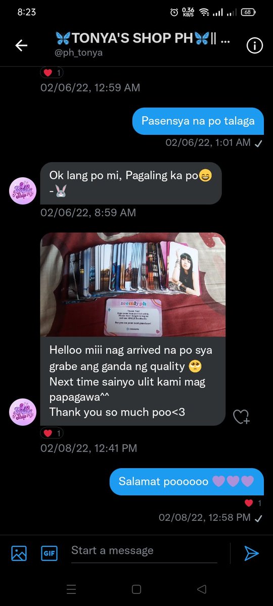 SeemlyPh's tweet photo. #SMLY_Feedbacks 💜💜💜 https://t.co/ajvT354TeS