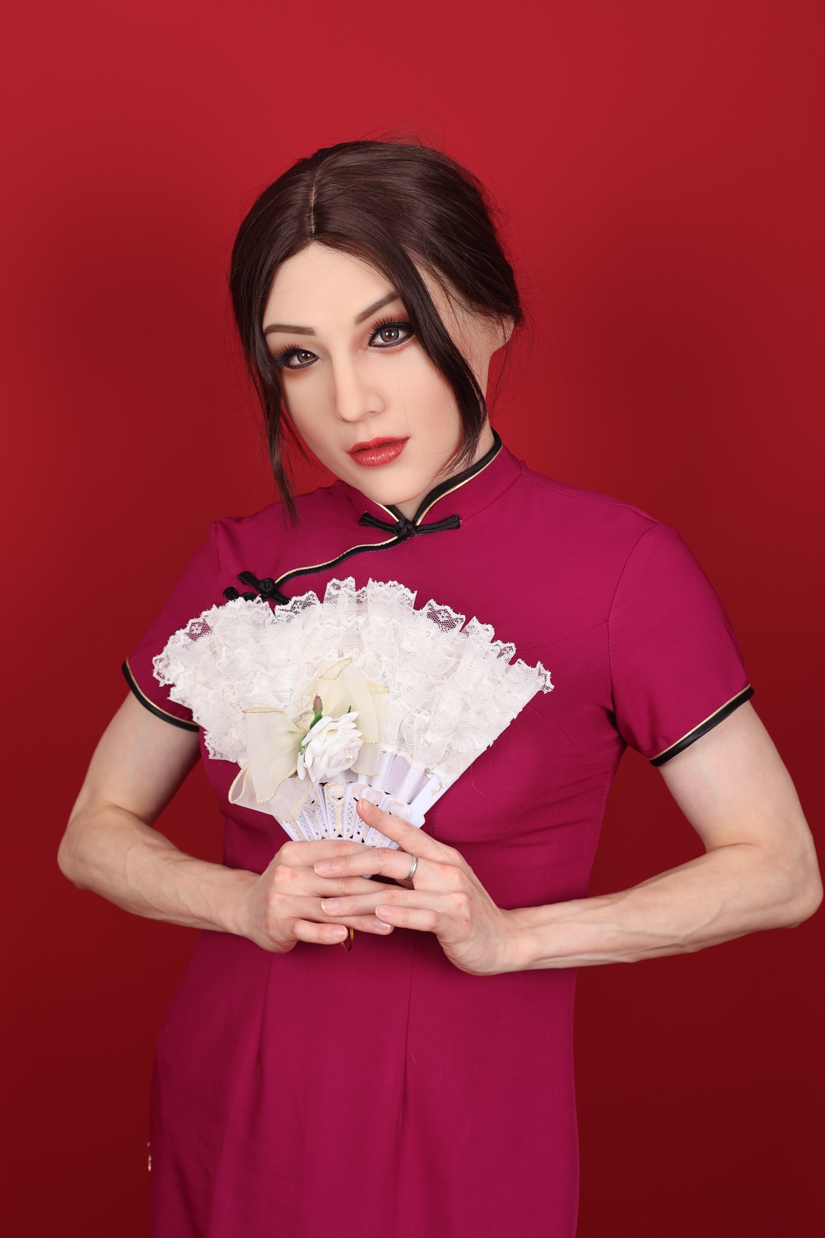 ROANYER on X: Today I transformed to beautiful May in cheongsam