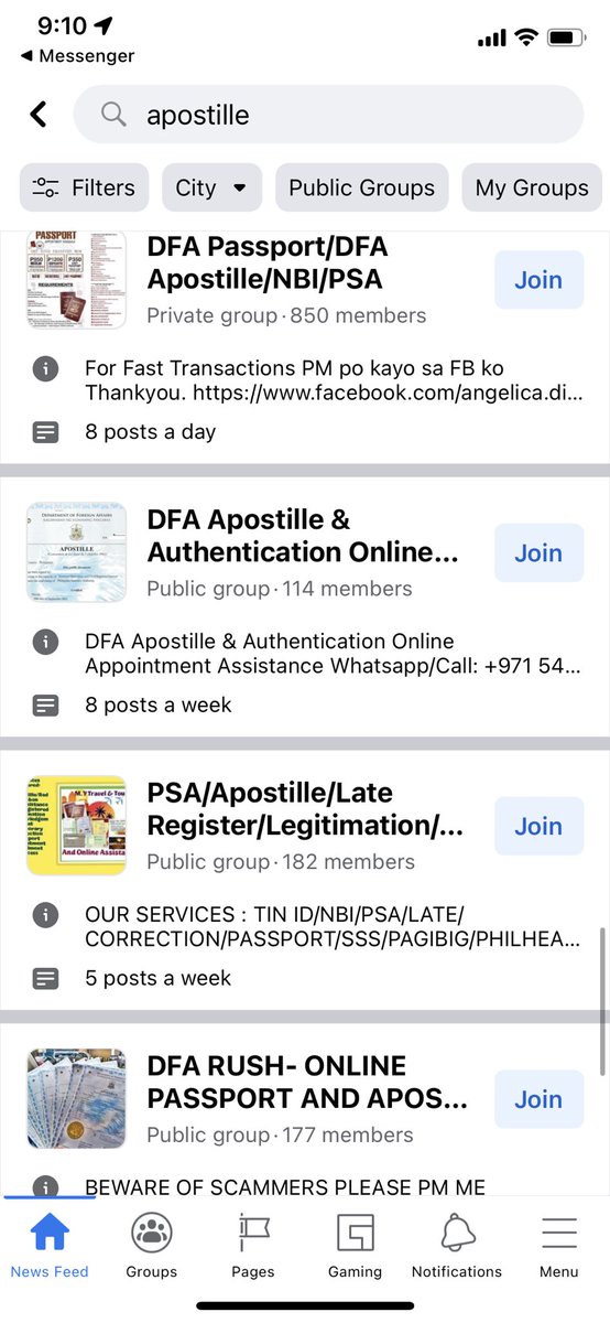 wanderlass's tweet photo. @teddyboylocsin @DFAPHL if you really want to catch them gremlin, u only need to type “apostille” or “passport schedule” on facebook and u get hundreds of results like this @dfaoca @DFAPHL @teddyboylocsin #DFAPHL #apostille #passportschedule 
basic government services being made into business https://t.co/L2y5giorFU