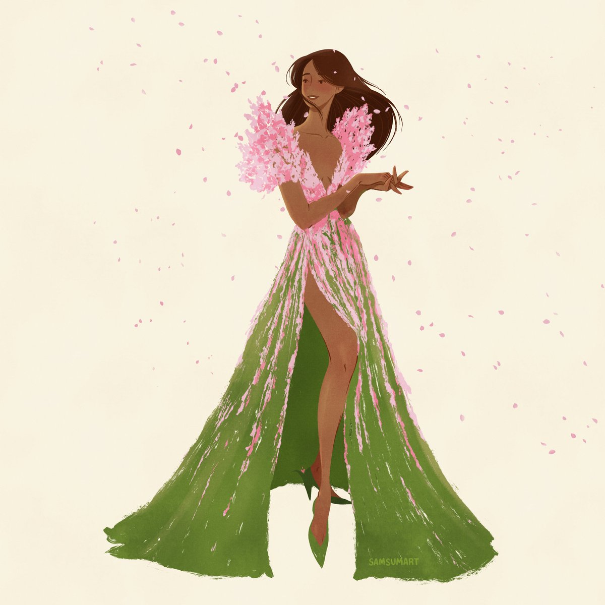 🌷 Tulips and Buddleia 🌸