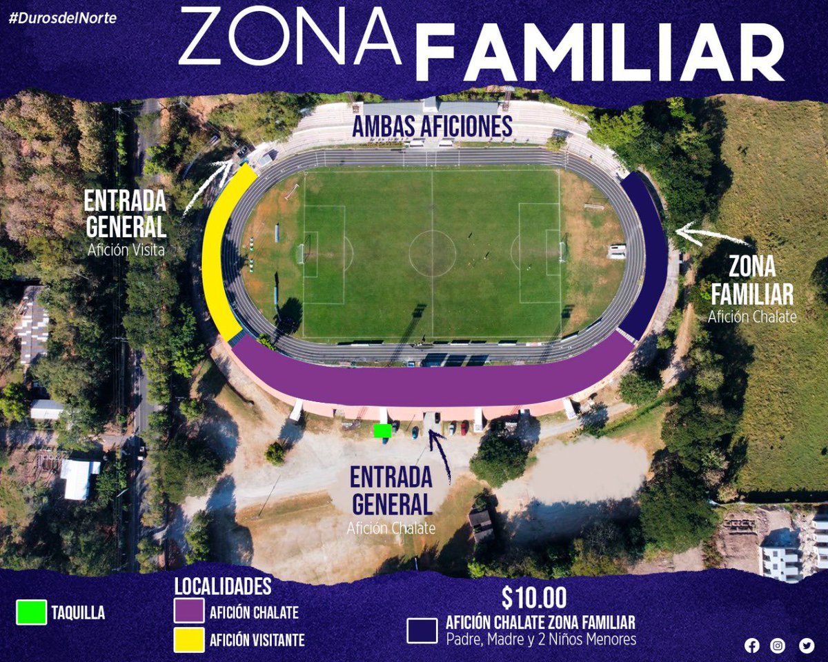 ADChalatenango's tweet photo. #Jornada13| ¡Nueva localidad! 👨‍👩‍👧‍👧
Te presentamos la nueva localidad disponible para los próximos juegos de Local 🏟 

🎟$10.00 
Padre, Madre y dos Niños menores 

#SomosAlacranes https://t.co/H3YZiZchaI