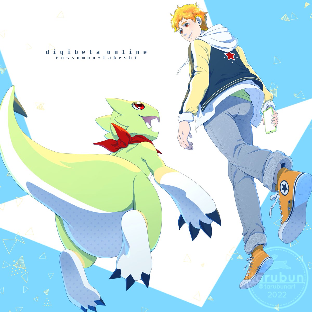 tarubunart's tweet photo. Had the finished lines sitting in drafts for like two years...but I wanted to finally finish it because my precious Digimon bbs deserve it
#digimonoc #DigiBeta https://t.co/i6lJbelu4P