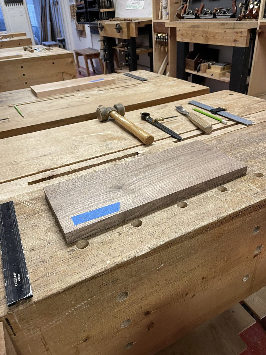 mmccunn's tweet photo. Feeling very proud of my amateur woodworking 🤗 Signed up for a local weekly workshop and it has been really fun to disconnect and get creative! Now onto power tools… https://t.co/5Yy9Fi9Yf6