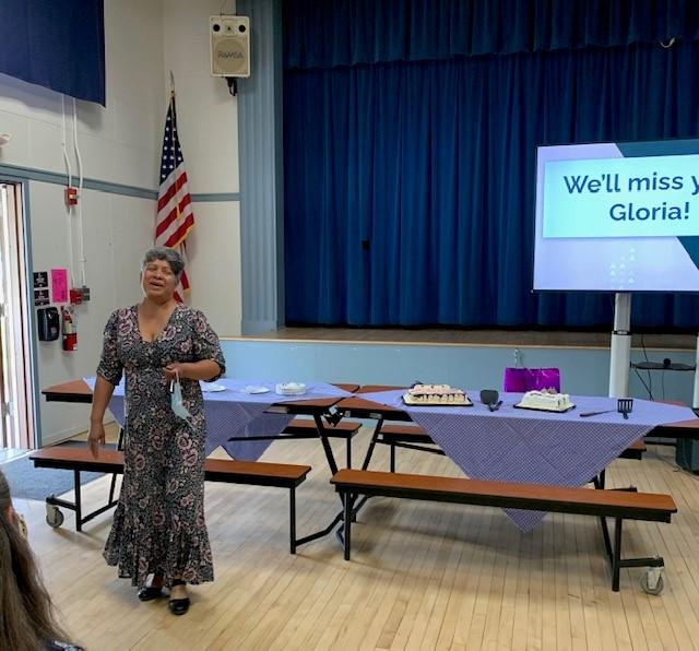 letsgoconejo's tweet photo. Today we said goodbye & congratulations to an AMAZING member of the Conejo & OCLM family. We are forever grateful for the many contributions Mrs. Gloria made to our school community. The new families you will support are very lucky! #LetsgoConejo #OCLM # ParadigmofPotential https://t.co/xuib5QyEKH