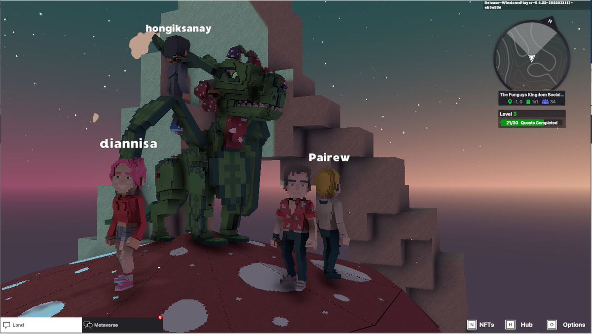 leonkingly78's tweet photo. @TheSandboxGame I just participated in the daily #SandboxAlphaS2Contest for a chance to earn up to 1,000 $SAND! Starting March 15 - Selfie with the mushroom dragon. Check out my screenshot below! 👇 #SandboxAlphaS2 https://t.co/LXKa11hqpo