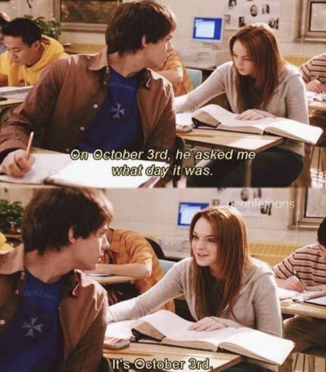 bellalunaestela's tweet photo. ‘mean girls’ energy for each zodiac sign ~ libra https://t.co/3i6Xjacyv0