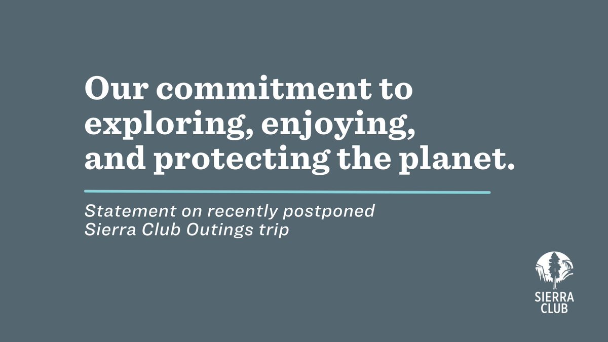 Sierra Club tweet media