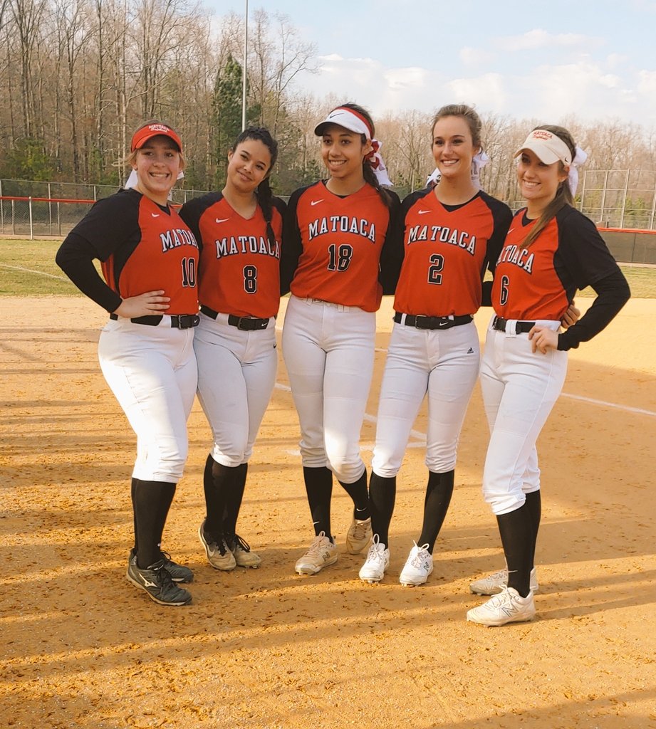 MatoacaSoftball's tweet photo. Matoaca Softball win 
#2 in two days.
10-0 victory over Varina Tuesday.
Elisia Gonzalez-Pettis throw a No-Hitter with 14 K's!
Chloie Bickhart was 3-3 with 2 RBI's.
3rd game in 3 days  Wednesday vs Atlee.
@scottyd82 @MrsMedrano7 @ElizabethSBaber  @matoacahsathlet @scott_driskill https://t.co/Ij1DOFFtt4