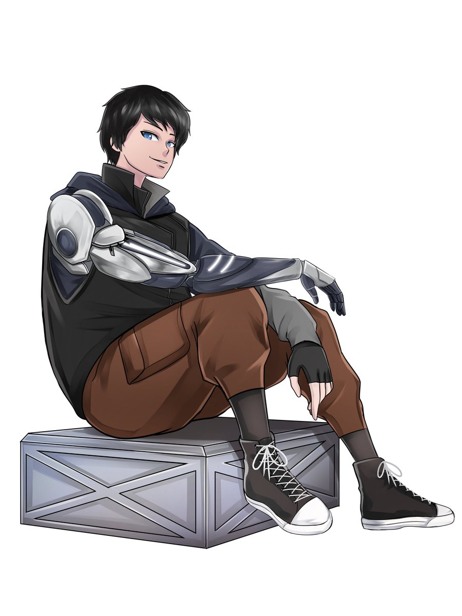 TheSaiichi's tweet photo. This calls for an introduction!

The name's Saiichi, and I'm a new upcoming addition to the VTuber community! I'm looking forward to meeting new people, and sharing a couple of good laughs.✨

Art done by the wonderful @AnimashitStudio 

#ENVtuber #VTuberUprising https://t.co/WtQtQW88dX