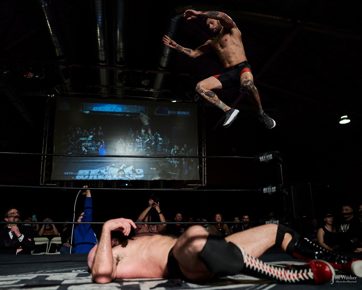beyondwrestling's tweet photo. BREAKING: @DirtyDangoCurty vs. #BiffBusick (@_starDESTROYER) has been signed for Beyond Wrestling's return to @fetemusic in Providence, RI on Sunday, 4/24!
Tickets go on sale next Monday, 3/21 at @ShopIWTV.
Stream the #MunkyBusiness replay on @indiewrestling!
📸 @JWasherBeyond https://t.co/EJPFiDlMb8