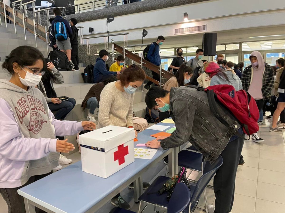 TAIWAN_REDCROSS's tweet photo. Thank you, #TaipeiEuropeanSchool , for your support!!
Students in Taipei European School started an action with #humanitarian by launched a campaign for people in Ukraine. #TaiwanRedCross #PrayForUkraine #Prayforpeace https://t.co/SnAumvd07g