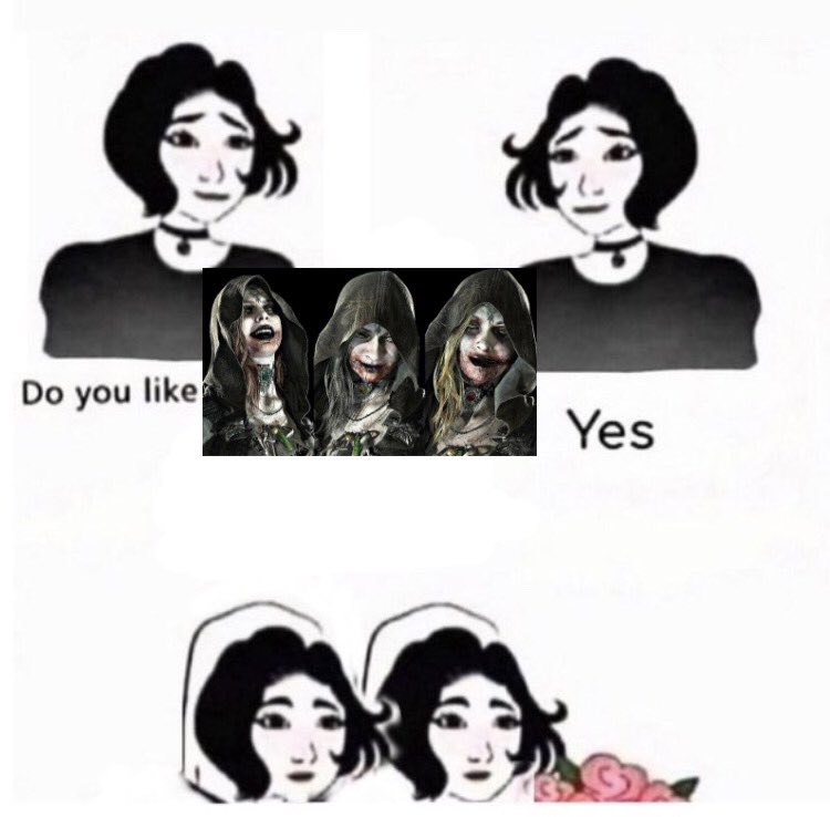 comfortbelad's tweet photo. had to add her sisters too !!🥺
#ResidentEvilVillage #ResidentEvil8 #RE8 #beladimitrescu #danieladimitrescu #cassandradimitrescu #dimitrescusisters https://t.co/hiEwSZEYFq