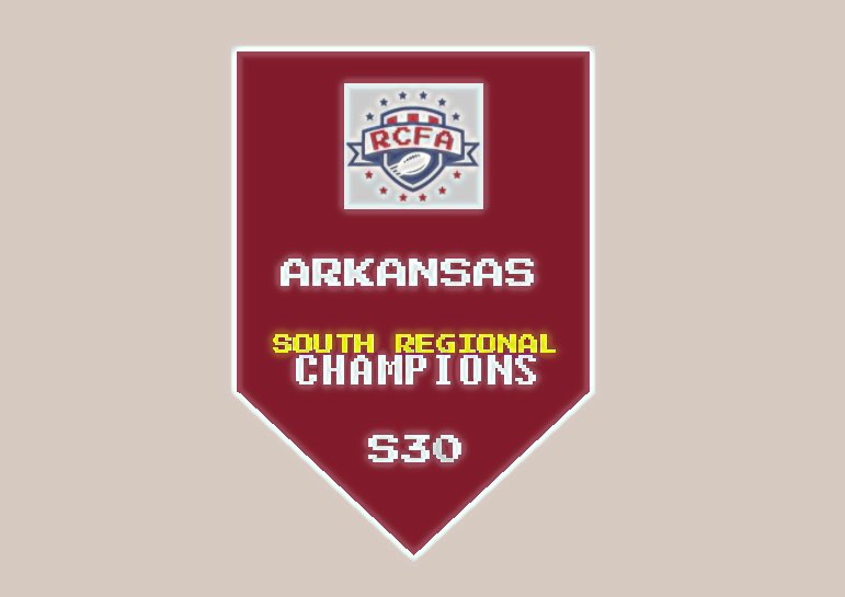 South Regional Final! In the battle of Arkansas, #3 Arkansas <a href="/HogsRetro/">Retired - Retro Arkansas Razorbacks 🐗🐗🐗💍💍💍💍</a> is able to beat #4 Arkansas St 16-21! Congratulations Arkansas on winning the South Regional Title and a trip to the CFP!