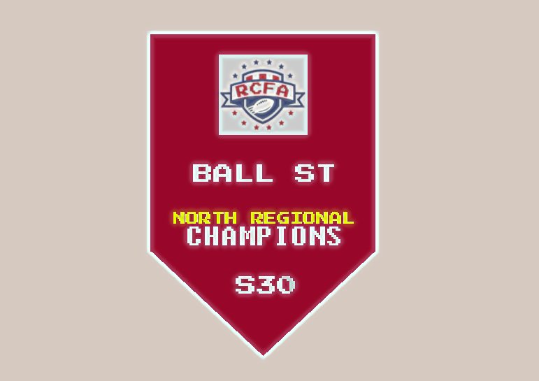 North Regional Final! In a high scoring game, #3 Ball St is able to outlast #4 Iowa @RBCoachHotRoute 40-44! Congratulations Ball St on winning the North Regional Title and a trip to the CFP!