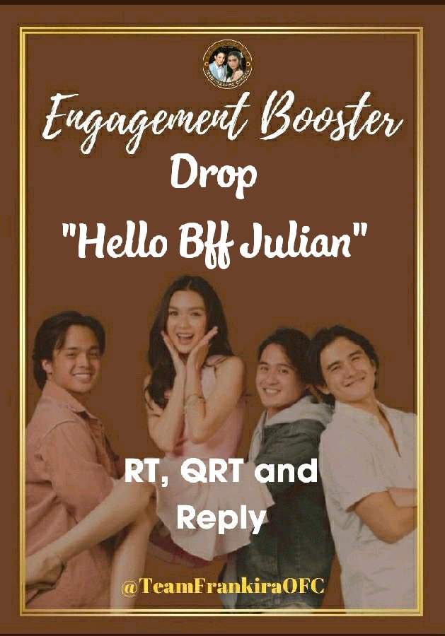 TeamFranKiraOFC's tweet photo. Best friend knows best, engage here for Julian

BOLA BOLA TRAILER OUT NOW

#BolaBola https://t.co/TTmr0a9WBv