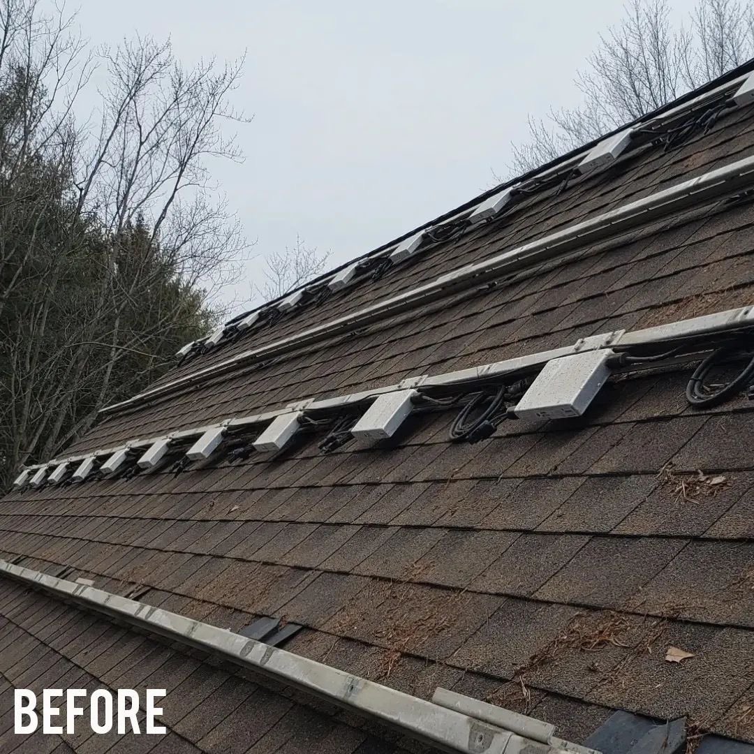 SolCanEnergy's tweet photo. Out with the old and in with the new! ☀️ Microinverters, that is.

Ask us about the Legacy Product Upgrade Program through Enphase. 

#solarpv #solcan #solcansolarsystems #harnessthesun https://t.co/zCtYDJ683u
